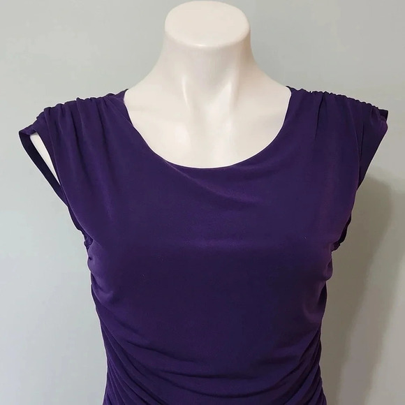 Enfocus Petite Purple Dress - Picture 2 of 11